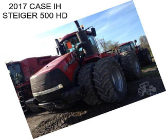 2017 CASE IH STEIGER 500 HD