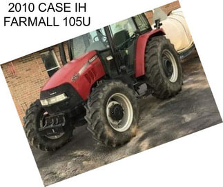 2010 CASE IH FARMALL 105U