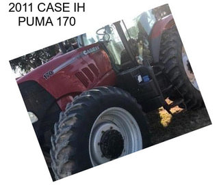 2011 CASE IH PUMA 170