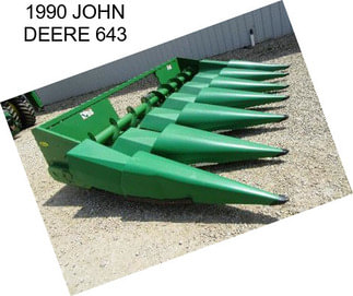 1990 JOHN DEERE 643