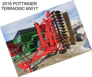 2016 POTTINGER TERRADISC 6001T