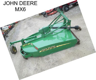 JOHN DEERE MX6
