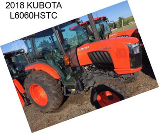 2018 KUBOTA L6060HSTC