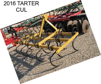 2016 TARTER CUL