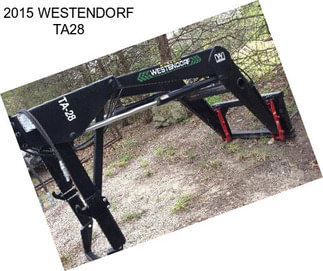 2015 WESTENDORF TA28