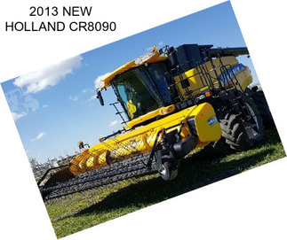 2013 NEW HOLLAND CR8090