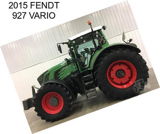 2015 FENDT 927 VARIO