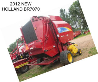 2012 NEW HOLLAND BR7070