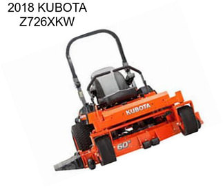 2018 KUBOTA Z726XKW