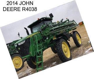 2014 JOHN DEERE R4038