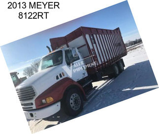 2013 MEYER 8122RT