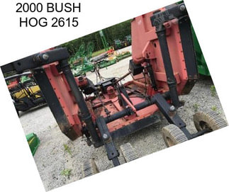 2000 BUSH HOG 2615
