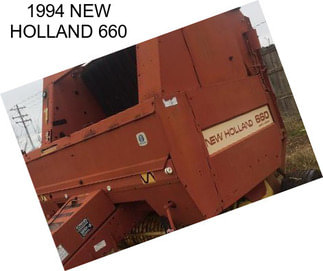 1994 NEW HOLLAND 660