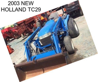 2003 NEW HOLLAND TC29