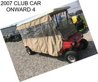 2007 CLUB CAR ONWARD 4