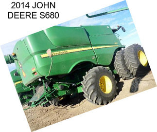 2014 JOHN DEERE S680