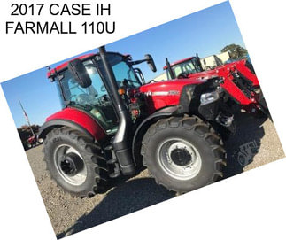 2017 CASE IH FARMALL 110U