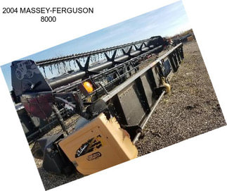 2004 MASSEY-FERGUSON 8000