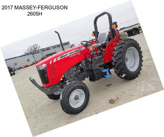 2017 MASSEY-FERGUSON 2605H