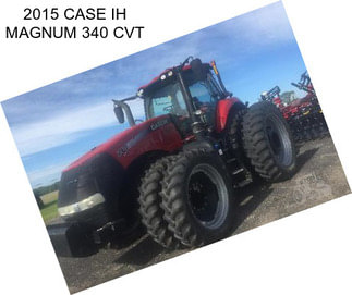 2015 CASE IH MAGNUM 340 CVT