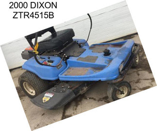 2000 DIXON ZTR4515B