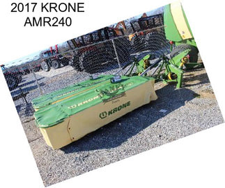 2017 KRONE AMR240