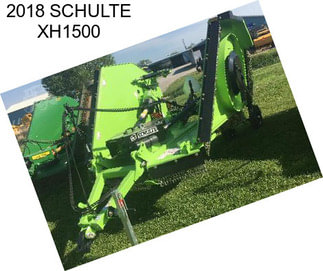 2018 SCHULTE XH1500
