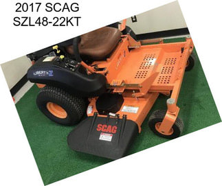 2017 SCAG SZL48-22KT