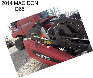 2014 MAC DON D65