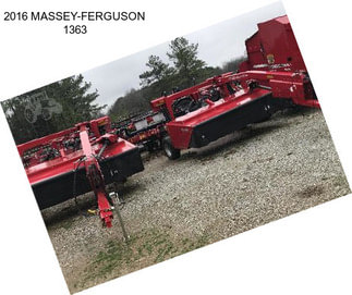 2016 MASSEY-FERGUSON 1363