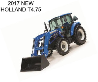 2017 NEW HOLLAND T4.75