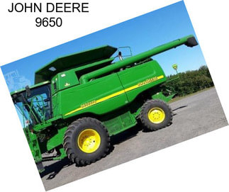 JOHN DEERE 9650