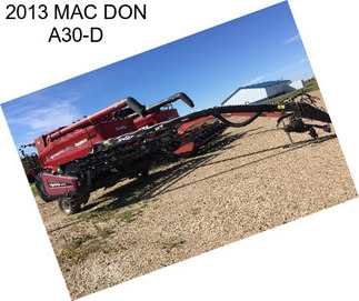 2013 MAC DON A30-D