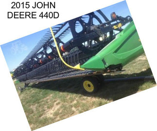 2015 JOHN DEERE 440D