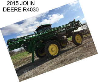 2015 JOHN DEERE R4030