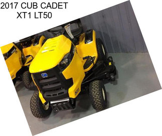 2017 CUB CADET XT1 LT50