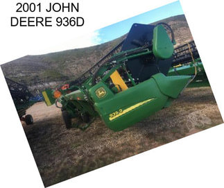 2001 JOHN DEERE 936D