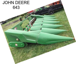 JOHN DEERE 643