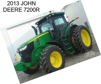 2013 JOHN DEERE 7200R