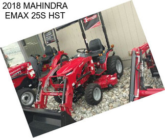 2018 MAHINDRA EMAX 25S HST