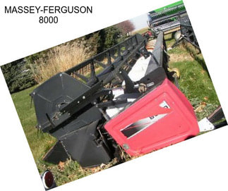 MASSEY-FERGUSON 8000