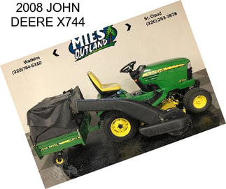 2008 JOHN DEERE X744