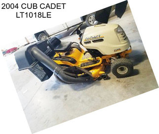 2004 CUB CADET LT1018LE