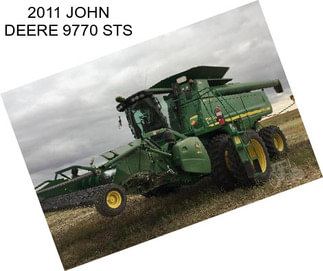 2011 JOHN DEERE 9770 STS