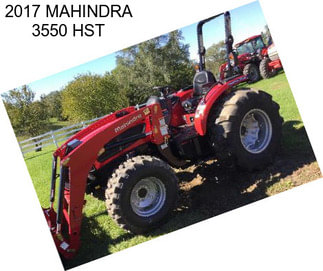 2017 MAHINDRA 3550 HST