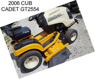 2006 CUB CADET GT2554