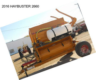 2016 HAYBUSTER 2660