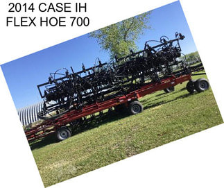 2014 CASE IH FLEX HOE 700