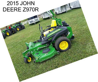 2015 JOHN DEERE Z970R