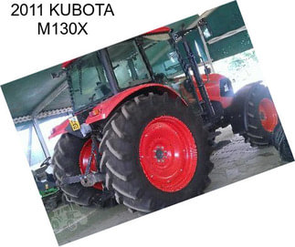 2011 KUBOTA M130X